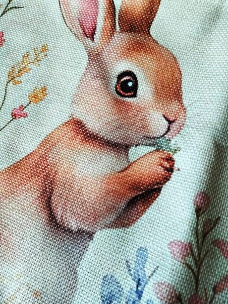 Návleky na stoličku "veľkonočný zajačik", 