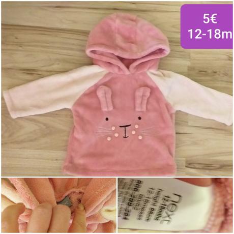 Teplá mikina 12-18m, next,86