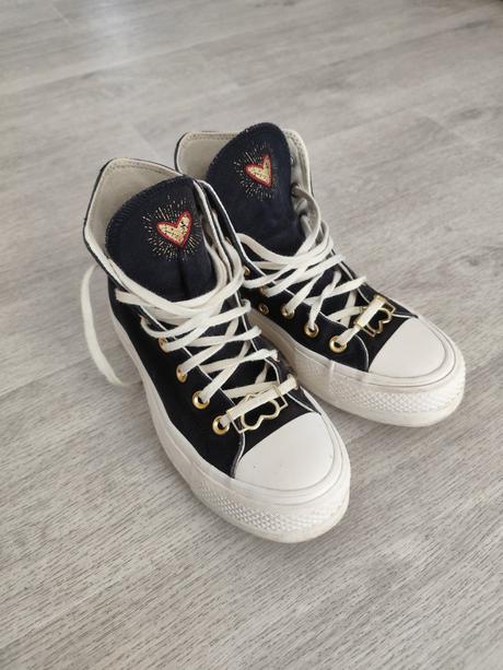 Tenistky na platforme, converse,35