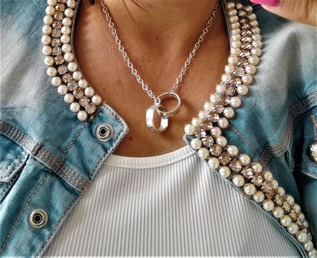 Strieborný náhrdelník, 