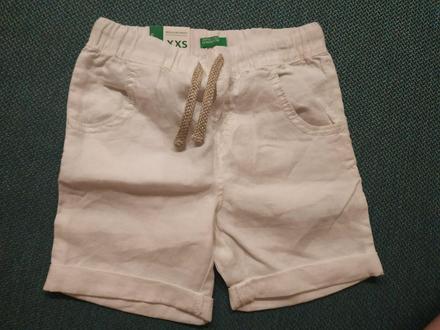 Ľanove šortky benetton, benetton,104