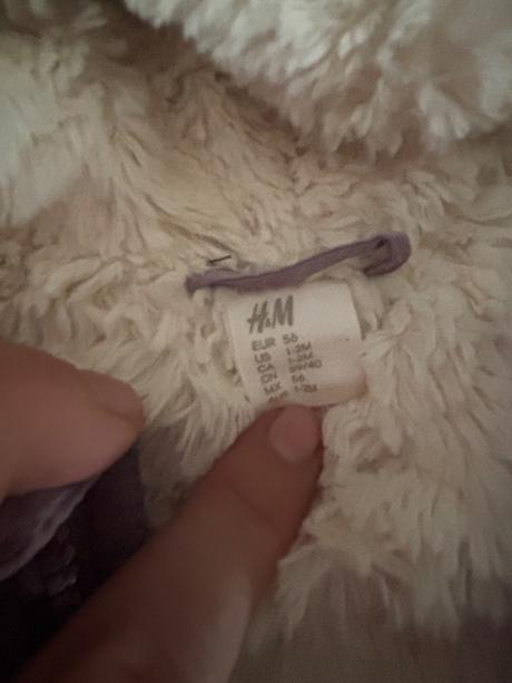Zimný overal h&m 56, h&m,56