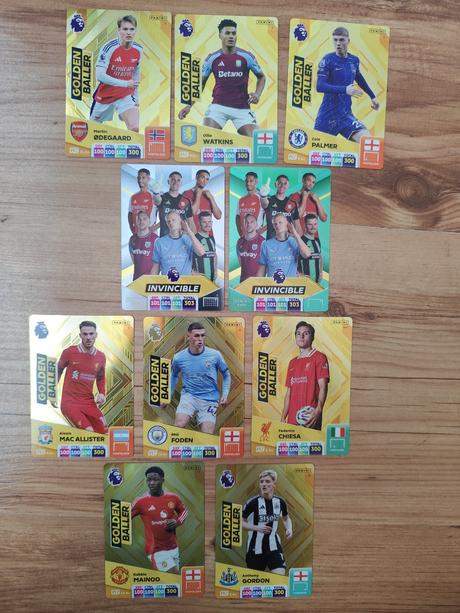 Futbalové premier league 2025 - golden baller,