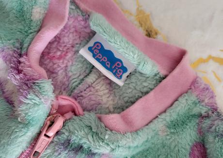 Flísová kombinéza peppa pig na 1 až 1,5 roka, miniclub,80