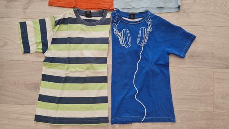 6x krátke tričko veľkosť 128 next 7 az 8 rokov, next,128