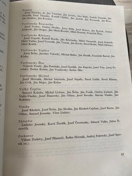 Stará kniha z minulosti a prítomnosti turca martin,