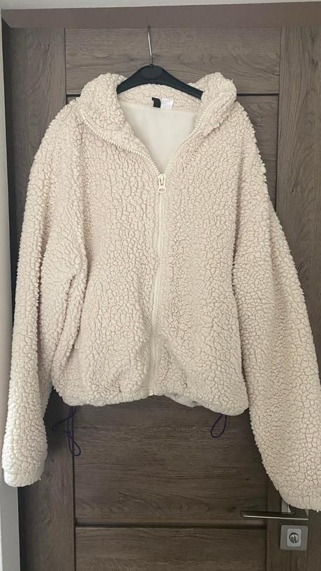 Chlpatá mikina ,bunda - s, h&m,s