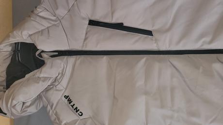 Zimna béžova bunda m, m