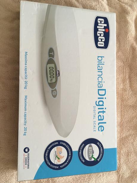 Detská digitálna váha - chicco, chicco