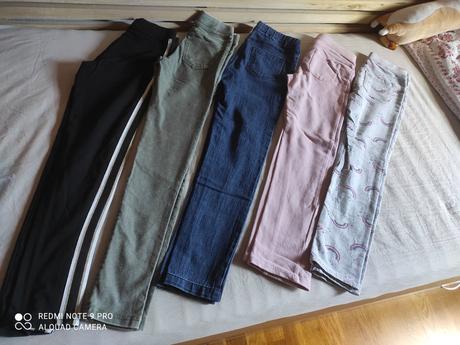 Balík legíny 140 hm, h&m,140