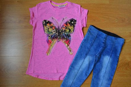 Detské tričko motýlik, 128 - 164