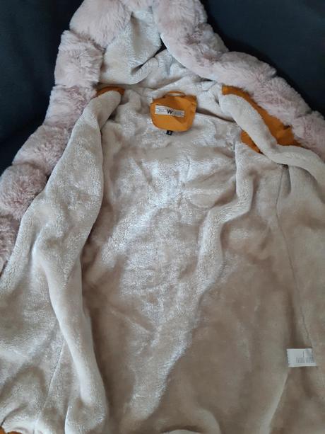 Dámska zimná parka bunda s kožušinou, s