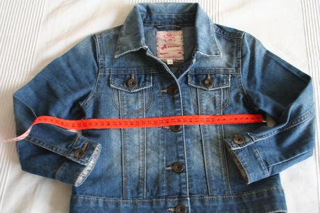 Jemná elastická rifľová bundička c&a, palomino,110