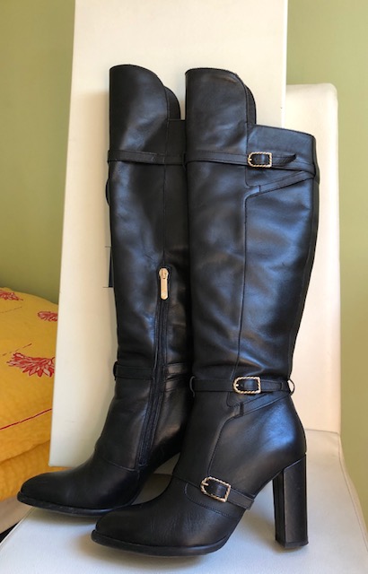 Kožené čižmy tommy hilfiger, tommy hilfiger,37