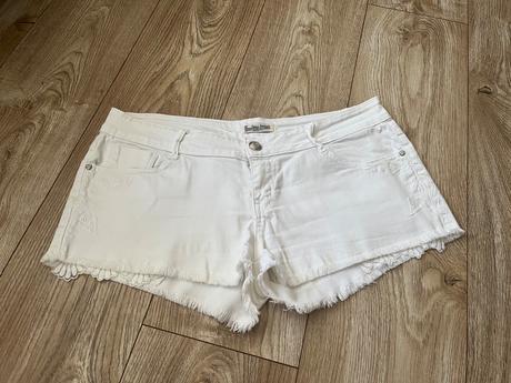 Biele riflove kratasky, dromedar,xl