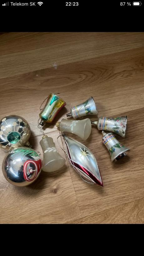 Sklenené vianočné ozdoby, 