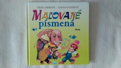 Knižka maľované písmená,