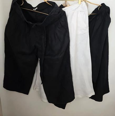 Set 3 lanove nohavice xl, xl