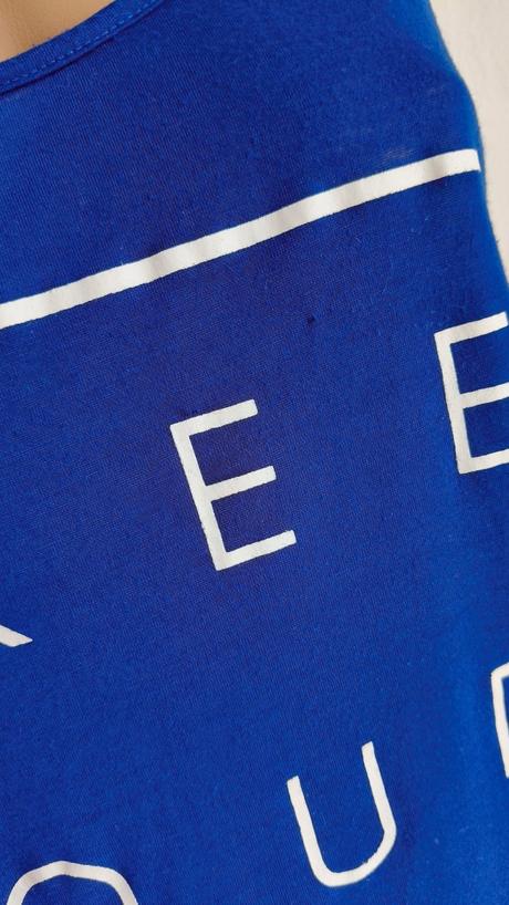 Modré tričko new yorker amisu, new yorker,l