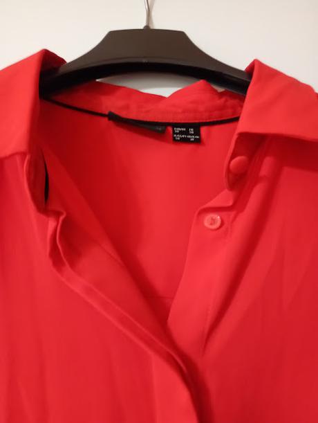 Červená blúzka, esmara,36