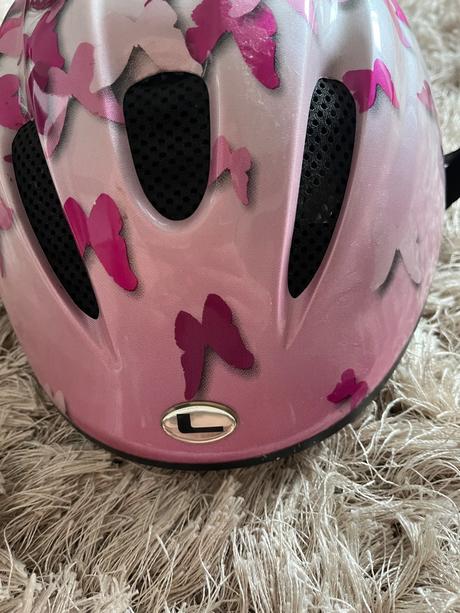 Dievčenská cyklisticka prilba, s