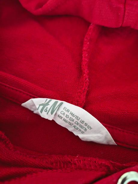 Krátka mikina h&m 146-152, h&m,134