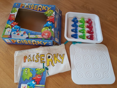 Logická hra-žravé příšerky,