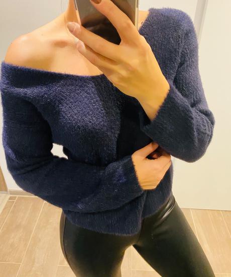 H&m tmavomodrý svetrík, h&m,xs