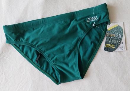 Zelené plavky plaveckej značka zoogs, 164