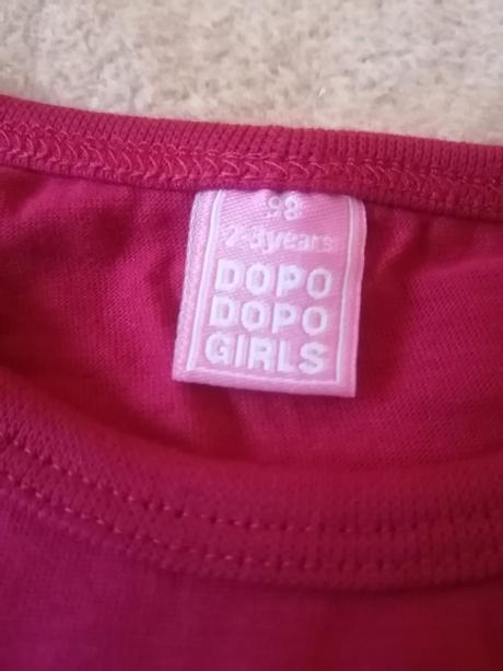 Tričko s konikom,plus tričko s krátkym rukávom, dopodopo,98