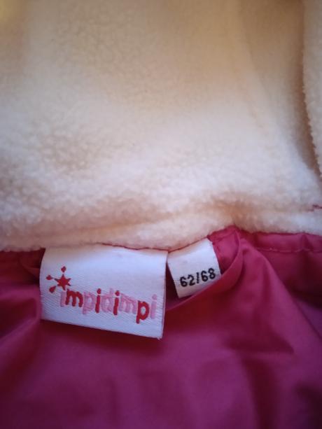 Dievčenský zimný overal, veľ.62/68, impidimpi,68