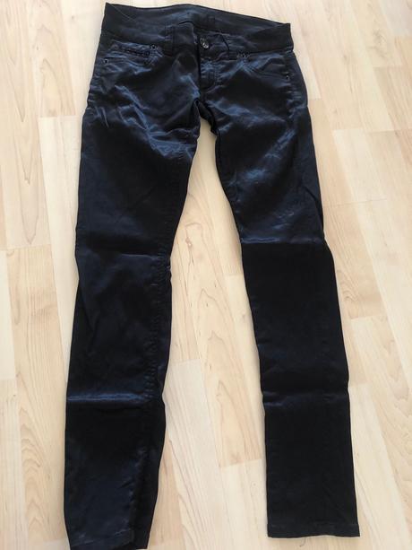 H&m lesklé nohavice, h&m,152
