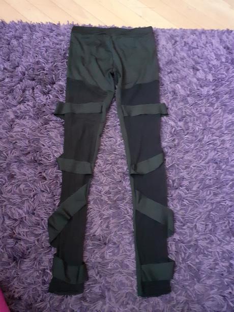 Priehľadné legíny veľ. s, s