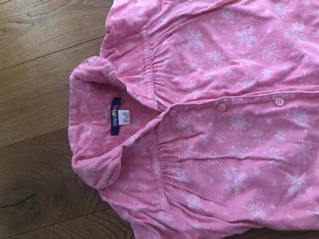 Ružový overal na spanie, lupilu,86