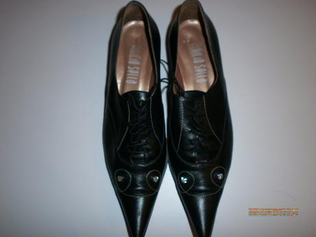 Kožené topánky na šnurovanie vinicio sella, 38