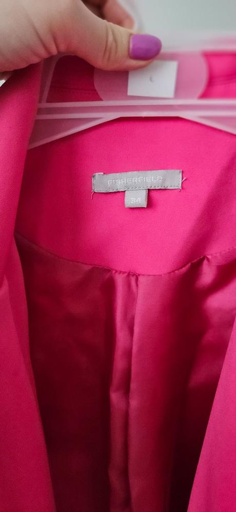 Nové ružové sako, gate,xs