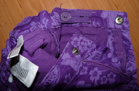 Kvetovane kratasy, h&m,116