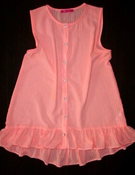 Štýlová ľahká blúzka s volánikom - veľ. 158, young dimension,158