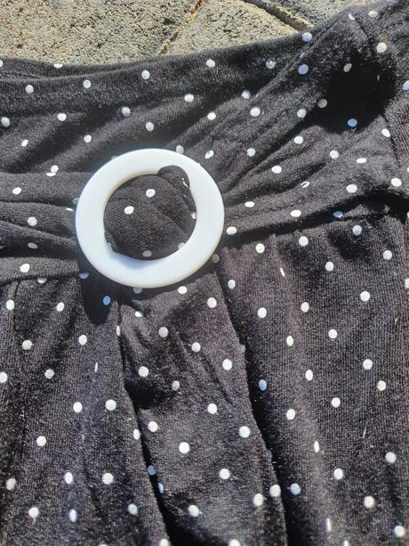 Bodkovaná sukňa veľ. s, s