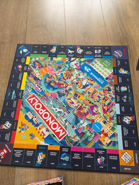 Predám monopoly vyrobené ku vzniku 200. ročného vý,