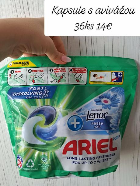 Ariel kapsule 36ks, 