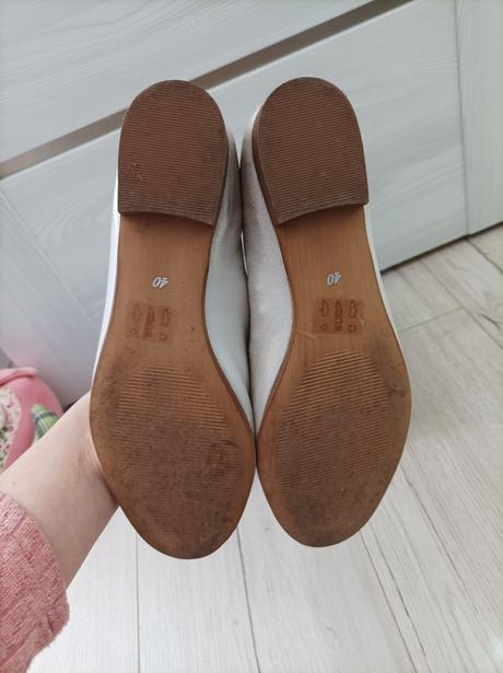 Kožené balerínky sergio bardi metalické 40, 40