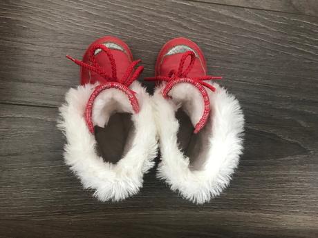 Retro červené čižmičky, 25