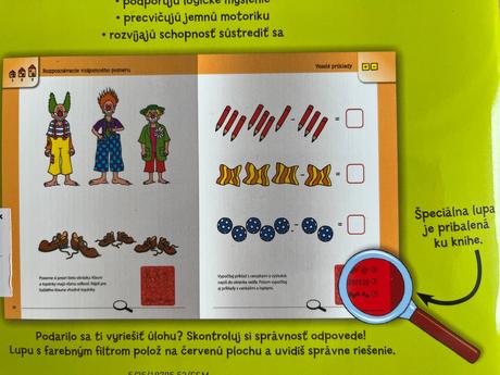 Zábavné cvičenia pre predškolákov s lupou,