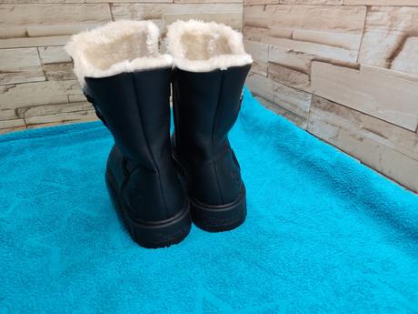 Rieker 37 - dámske členkové čierne zateplené topán, rieker,37