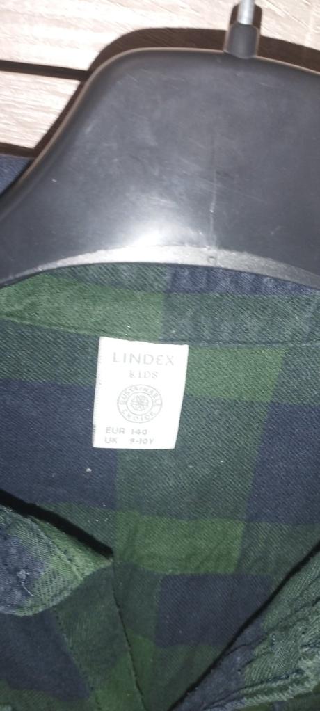 Flanelová štýlová košeľa, lindex,140