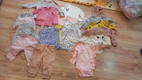 Balík oblečenia dievčatko 80, 68–80