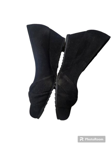 Dámske semišové topánky na platforme, graceland,37