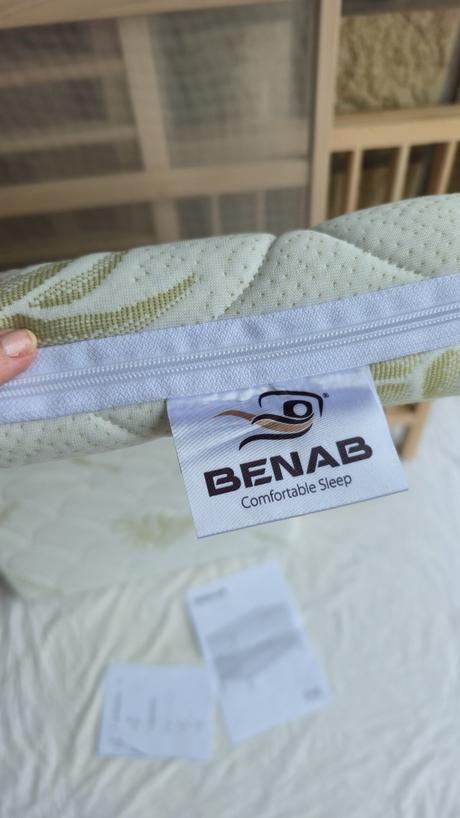 Ekologicky matrac bambino eco benab, šírka (cm): 60,dĺžka (cm): 120