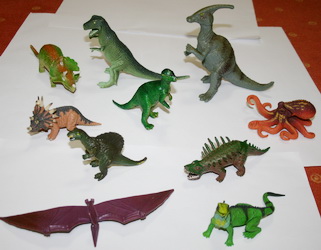 Dinosaury figúrky, 